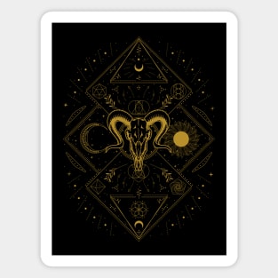 The Horned God | Pagan Symbol Magnet